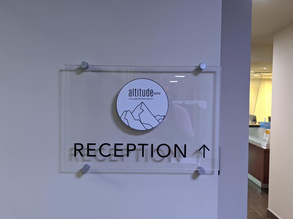 Plaque Mounted Lobby Signs