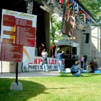 Expo latino billboard in Calgary