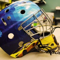 Hockey helmet 3m vinyle wrap