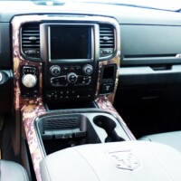 Truck interior 3m vinyl wrapping