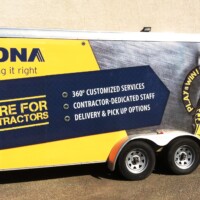 Rona trailer wrap calgary