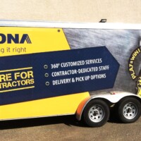 Rona trailer wrap calgary