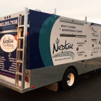 Neptune plumbing wrap on truck